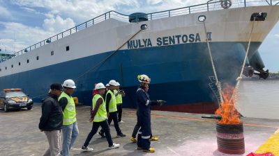 Pelindo Regional 2 Pontianak Fokus Tanggulangi Risiko Kebakaran Lewat Pelatihan K3
