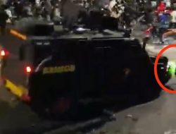 Peristiwa tragis Driver Ojol Tewas dilindas dengan disengaja Rantis Brimob