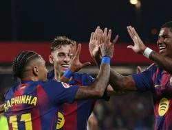Barcelona Pesta Gol 6-0, Valencia Dibuat Tak Berkutik di Johan Cruyff