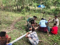 Desa Poring Warga Kompak Tolak Pemasangan Pipa Air
