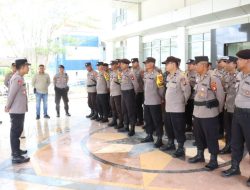 Polres Melawi Pastikan Aksi Audiensi Petani Sawit Mandiri Berjalan Aman