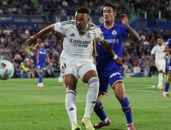 Kartu Merah Instan! Real Madrid Tumbangkan Getafe Lewat Gol Tunggal Mbappe