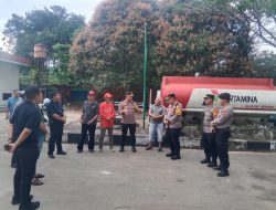 Polres Melawi Siaga di SPBU, Pertalite Aman