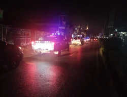 Polsek Nanga Pinoh Patroli Cegah Balap Liar Usai Sahur